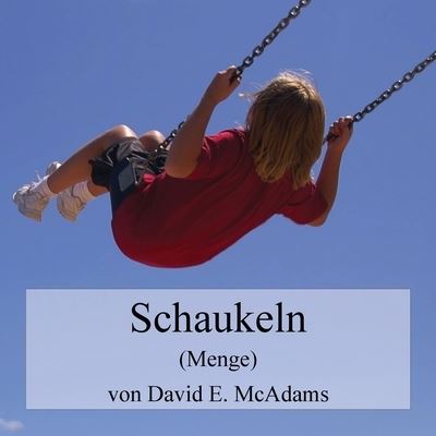 Cover for David E. McAdams · Schaukeln (Book) (2023)