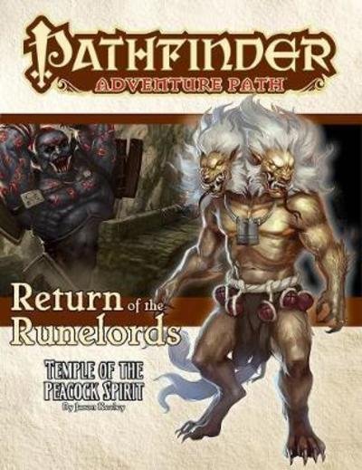 Pathfinder Adventure Path: Temple of the Peacock Spirit (Return of the Runelords 4 of 6) - Mike Shel - Bøger - Paizo Publishing, LLC - 9781640780910 - 27. november 2018