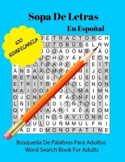 Cover for Sunny Days Puzzles · Sopa De Letras En Espanol (Pocketbok) (2020)