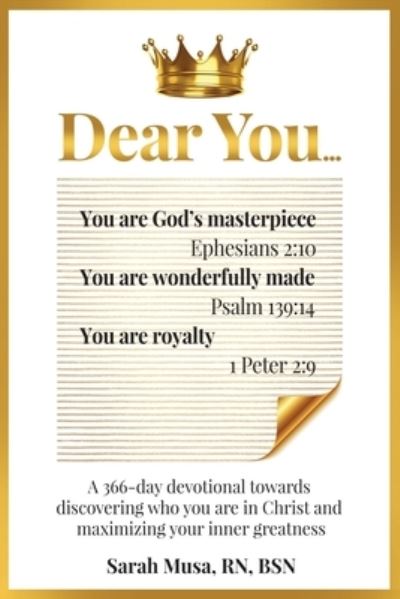 Cover for Sarah Musa · Dear You... (Paperback Book) (2020)