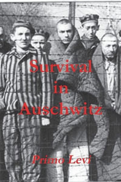 Cover for Primo Levi · Survival in Auschwitz (Paperback Book) (2021)