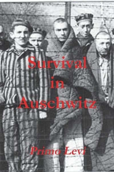 Cover for Primo Levi · Survival in Auschwitz (Taschenbuch) (2021)