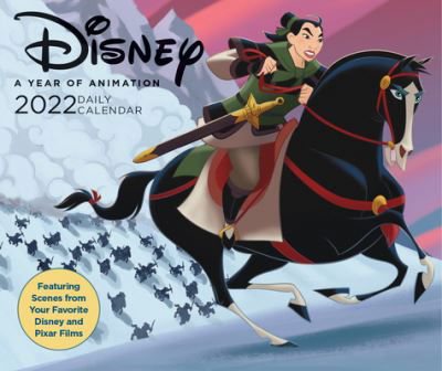 Cover for Chronicle Books · Disney A Year of Animation: 2022 Daily Calendar (Calendar) (2021)