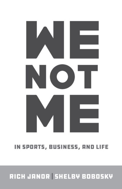 Cover for Rich Janor · We Not Me (Pocketbok) (2020)