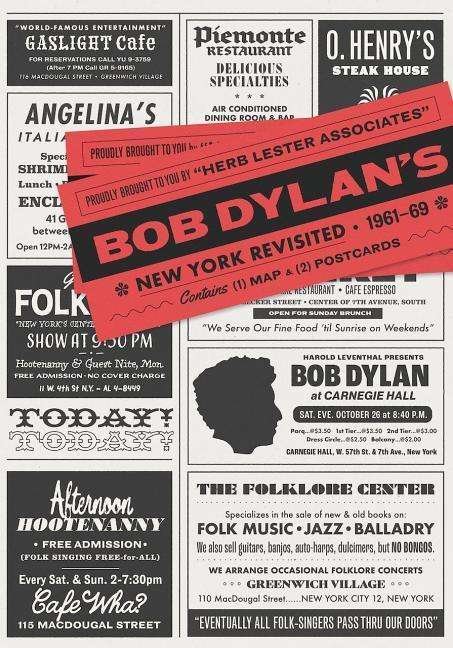 Cover for Herb Lester · Bob Dylan's New York Revisited (Map) [Annotated edition] (2019)