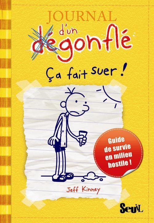 Cover for Jeff Kinney · Journal Dun Degonfle (Paperback Bog) [French edition] (2011)
