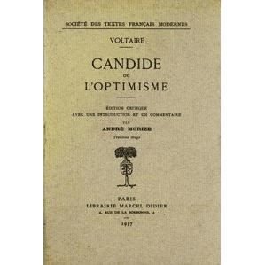 Candide Ou l'Optimisme - Voltaire - Livros - Societe Des Textes Francais Modernes - 9782865030910 - 27 de julho de 2022