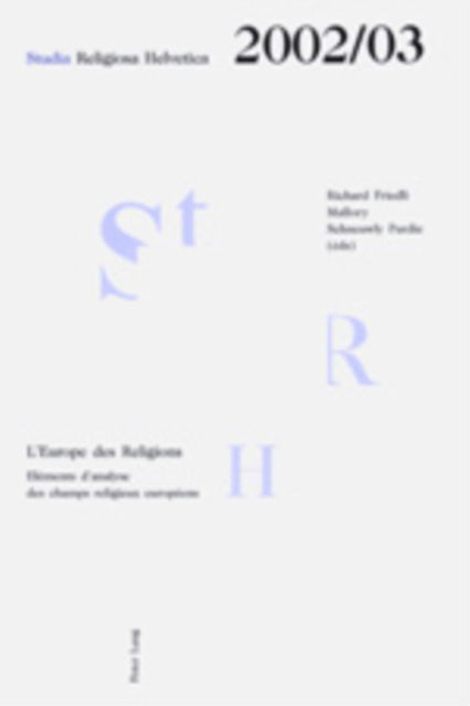 Cover for L'Europe des Religions: Elements d'analyse des champs religieux europeens (Paperback Book) (2004)