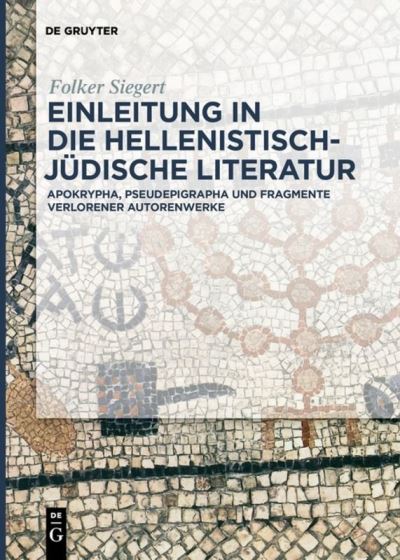 Cover for Siegert · Einleitung in die hellenistisch (Book) (2016)