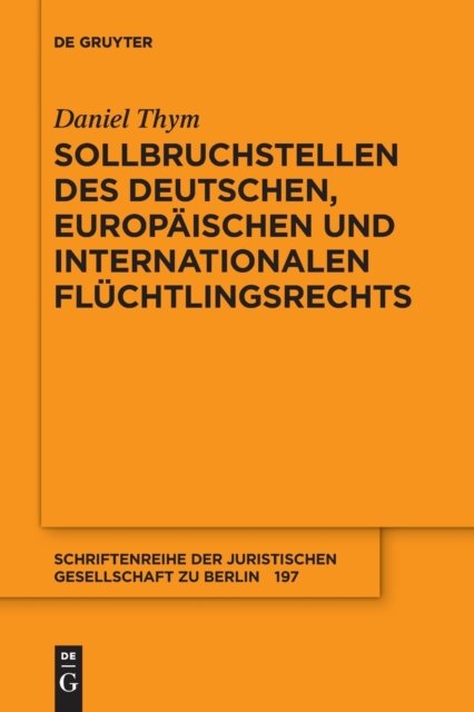 Cover for Thym · Sollbruchstellen des deutschen, eu (Bog) (2019)