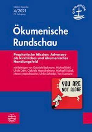 Cover for Evangelische Verlagsansta · Prophetische Mission: Advocacy als kirchliches und ökumenisches Handlungsfeld (Taschenbuch) (2021)