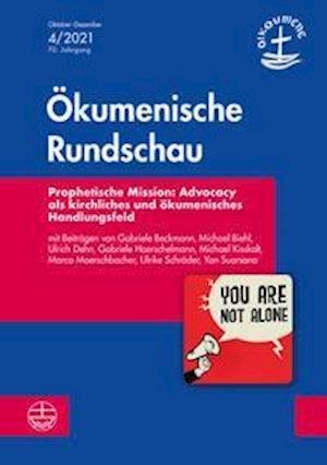 Cover for Evangelische Verlagsansta · Prophetische Mission: Advocacy als kirchliches und ökumenisches Handlungsfeld (Paperback Book) (2021)