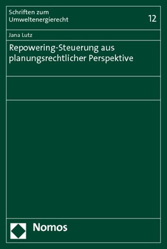 Cover for Lutz · Repowering-Steuerung aus planungsr (Book) (2012)