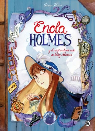 Cover for Nancy Springer · Enola Holmes y el sorprendente caso de Lady Alistair / Enola Holmes: The Case of the Left - Handed Lady - Enola Holmes.La novela grafica (Bog) (2019)