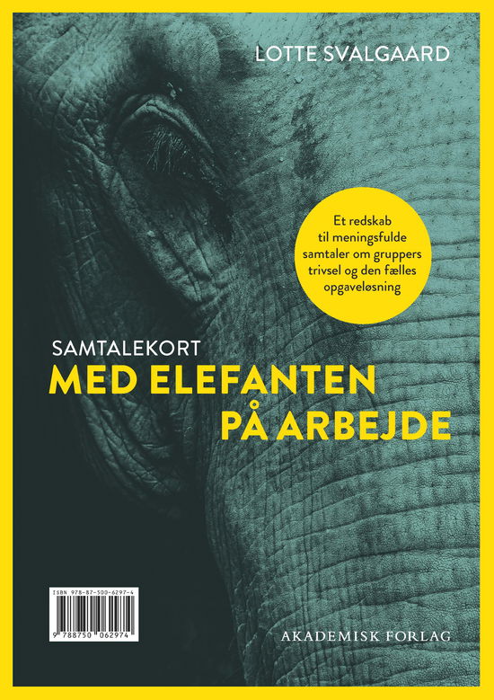 Cover for Lotte Svalgaard · Samtalekort til Med elefanten på arbejde (GAME) [1st edition] (2025)