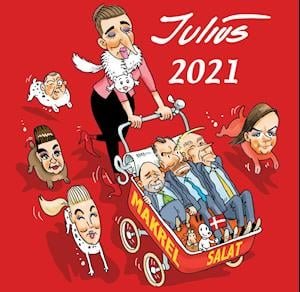 Cover for Jens Julius Hansen · Julius Tegninger (Sewn Spine Book) [1º edição] (2021)