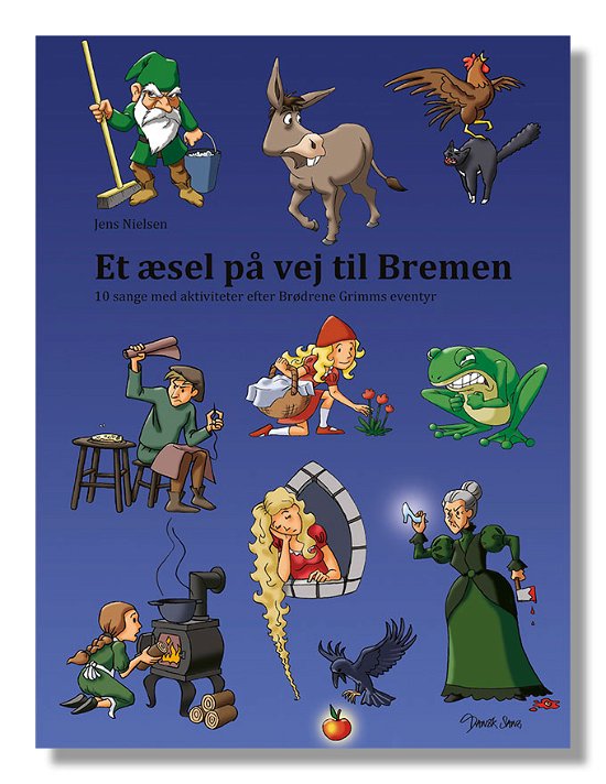 Cover for Jens Nielsen · Et æsel på vej til Bremen (Paperback Book) [1. Painos] (2016)