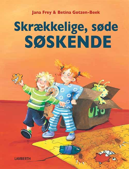 Cover for Jana Frey · Skrækkelige, søde  søskende (Indbundet Bog) [2. udgave] (2014)