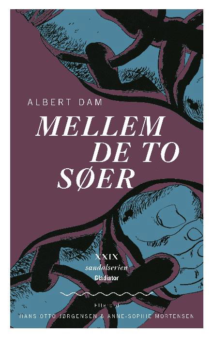 Cover for Albert Dam · Sandalserien: Mellem de to søer (Heftet bok) (2018)