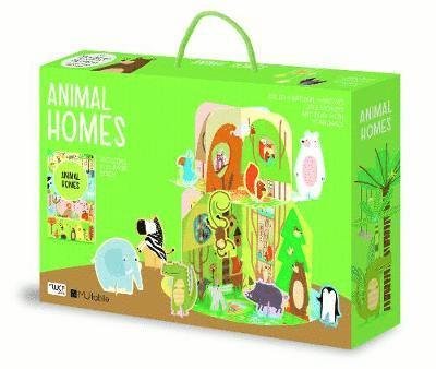 Cover for Ester Tome · Animal Homes - Assemble and Play (Hardcover Book) (2019)