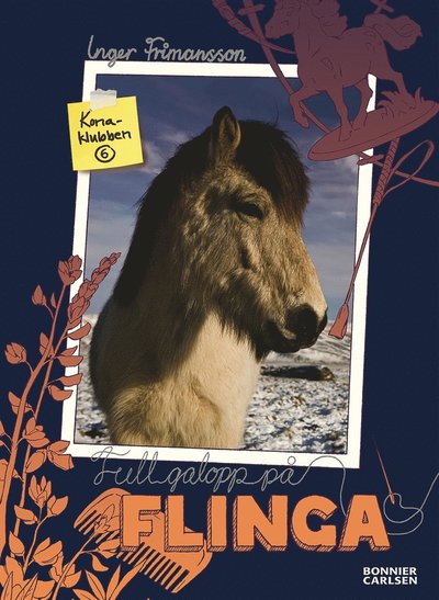 Cover for Inger Frimansson · Kona-klubben: Full galopp på Flinga (ePUB) (2015)