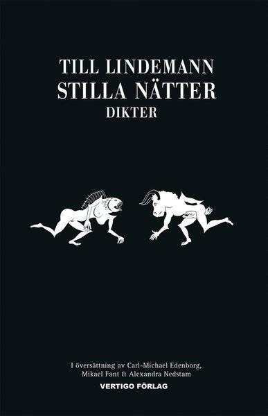 Cover for Till Lindemann · Stilla nätter : dikter (Bound Book) (2019)