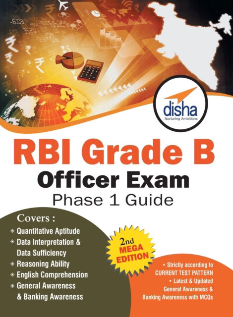 Cover for Disha Experts · RBI Grade B Officer Exam Phase 1 Guide 2nd Mega Edition (Paperback Book) (2017)