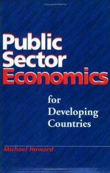 Cover for Michael Howard · Public Sector Economics for Developing Countries (Pocketbok) (2001)