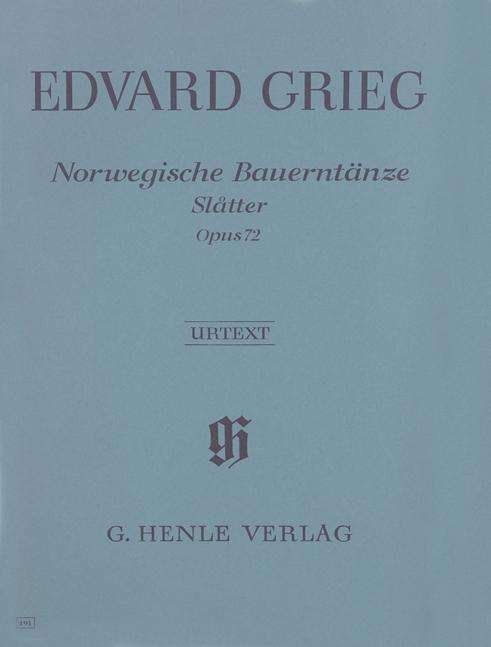 Norweg.Bauerntänze.op.72.HN491 - E. Grieg - Libros -  - 9790201804910 - 