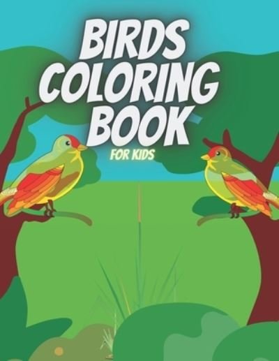 Cover for Sketch Book Edition · Bird Coloring Book for kids (Paperback Book) (2020)