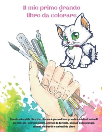 Elena Bianco · La colorazione e divertente - Disegni da colorare educativi  facili e divertenti di animali per bambini, ragazzi, ragazze, scuola  materna e scuola materna (Paperback Book) (2020)