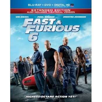 Cover for Fast &amp; Furious 6 (Blu-ray) (2013)