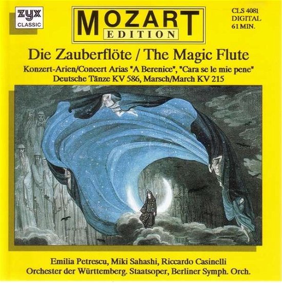 Cover for W. A. Mozart · Die Zauberfloete Kv 620 (CD) (1990)