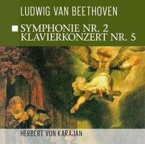 Cover for Beethoven / Karajan · Symphonie Nr. 2 Klavierkonzert Nr. 5 (CD) (2015)