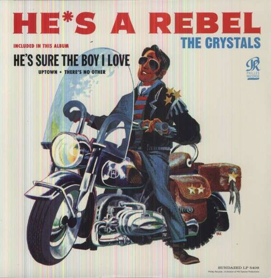 Cover for Crystals · He's A Rebel (LP) (1990)