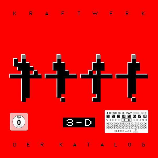 3-d: Der Katalog: Deluxe Edition - Kraftwerk - Elokuva - PLG - 0190295924911 - perjantai 23. kesäkuuta 2017