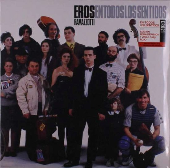 Cover for Eros Ramazzotti · En Todos Los Sentidos (LP) (2021)