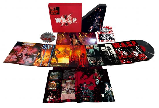 Cover for W.A.S.P. · The 7 Savage: 1984-1992 (LP) [Limited Half-Speed Master Box Set edition] (2023)