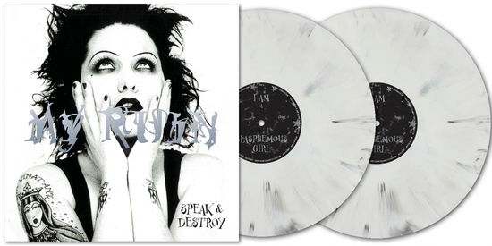 Cover for MY RUIN · Speak &amp; Destroy (LP) [RSD 2025 White / Black Marbled edition] (2025)