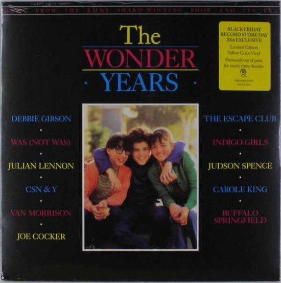 The Wonder Years (Colour Vinyl) - Wonder Years: Music from the Emmy Award / Various - Music - SOUNDTRACKS - 0711574710911 - November 25, 2016