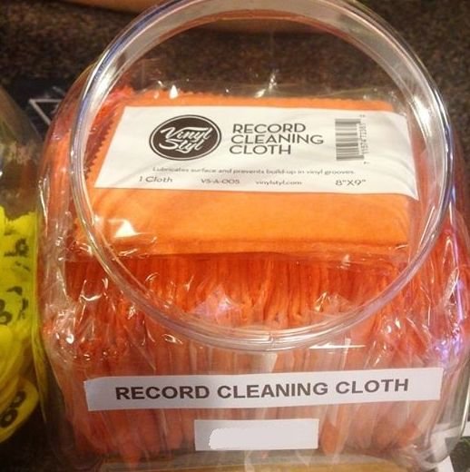 25 x Lubricated Cleaning Cloth In Fishbowl - Vinyl Styl - Koopwaar - Vinyl Styl - 0711574723911 - 2014