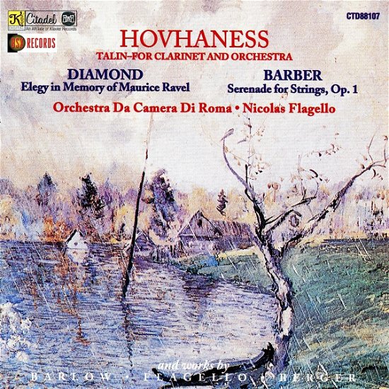 Alan Hovhaness · Talin: Concerto For Clarienet And String Orchestra (CD) (2023)
