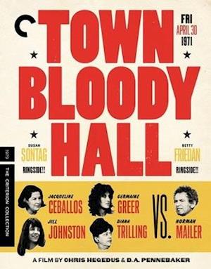 Cover for Criterion Collection · Town Bloody Hall BD (Blu-Ray) (2020)