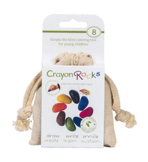 Cover for Crayon Rocks · 8 Kleuren - Katoenen Zakje (Toys)