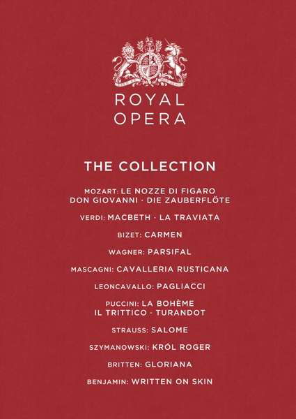 Royal Opera Collection - Royal Opera the - Filmes - OPUS ARTE - 0809478072911 - 26 de novembro de 2021