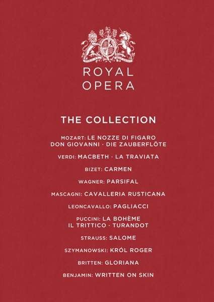 Cover for Royal Opera the · Royal Opera Collection (Blu-ray) (2021)
