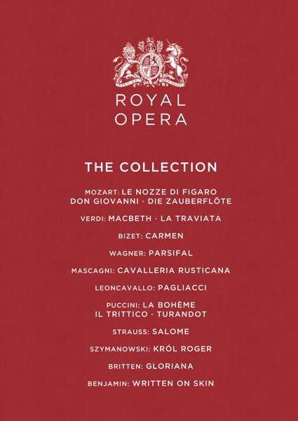 Cover for Royal Opera Collection (Blu-ray) (2021)
