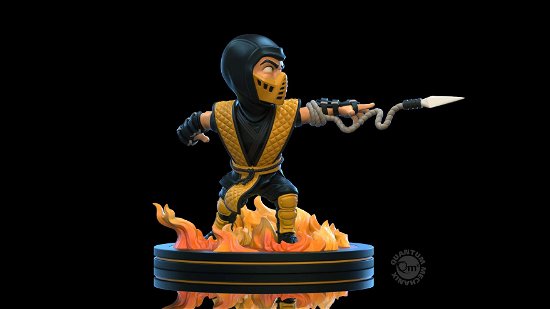 Mortal Kombat Q-Fig Diorama Scorpion 10 cm - Mortal Kombat - Merchandise - QUANTUM MECHANIX - 0812095024911 - 25. mars 2021