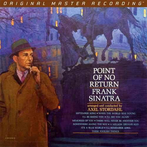 Frank Sinatra - Point Of No Return - Frank Sinatra - Musiikki - MFSL - 0821797140911 - perjantai 26. huhtikuuta 2019