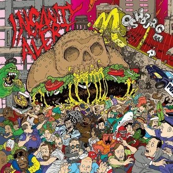 Cover for Insanity Alert · Moshburger (Transparent Orange Vinyl) (LP) (2022)